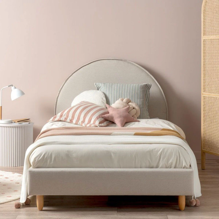 Imogen Double Bed - Natural