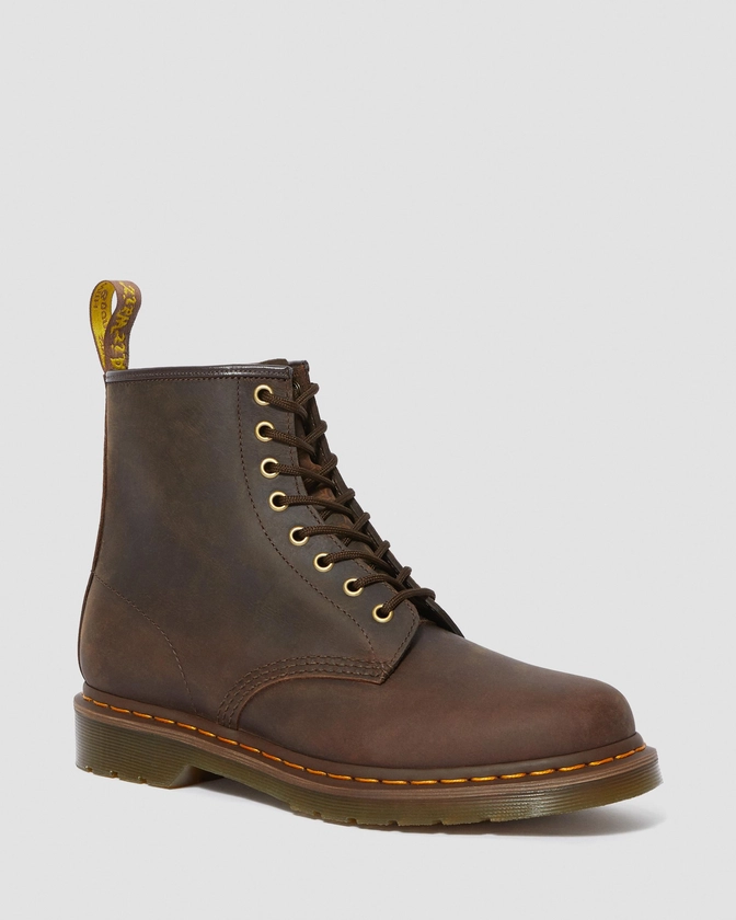 1460 Crazy Horse Leren Veterlaarzen in Bruin | Dr. Martens