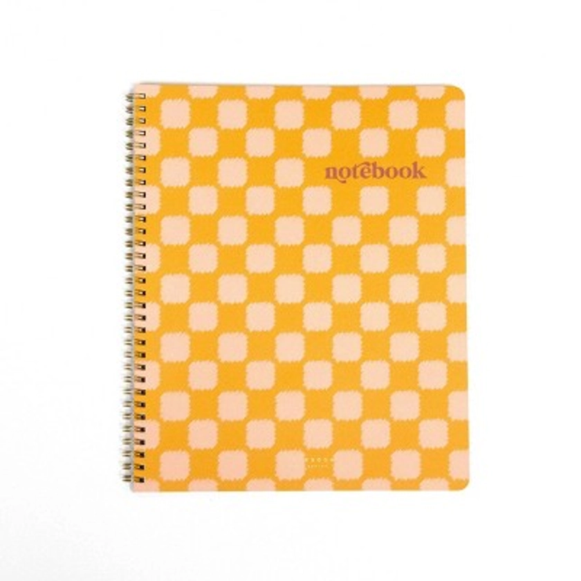 Notebook Collective College Ruled Single Subject Notebook Checkered