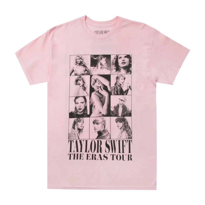 Taylor Swift The Eras Tour Pink T-Shirt - Taylor Swift UK Store