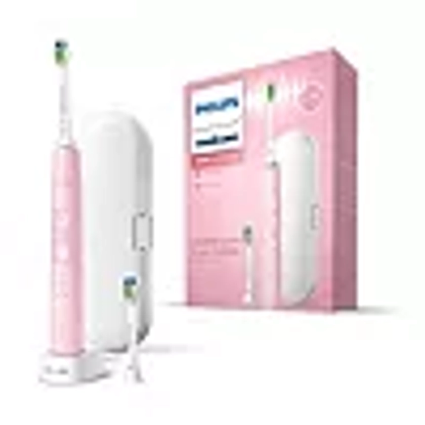 Philips Sonicare ProtectiveClean 5100 Electric Toothbrush Pink HX6856-29 - Boots