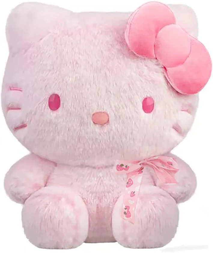 9 inch Pink Kitty Plush,Cute Cartoon Stuffed Gifts for Kids,Soft Anime Doll Toys