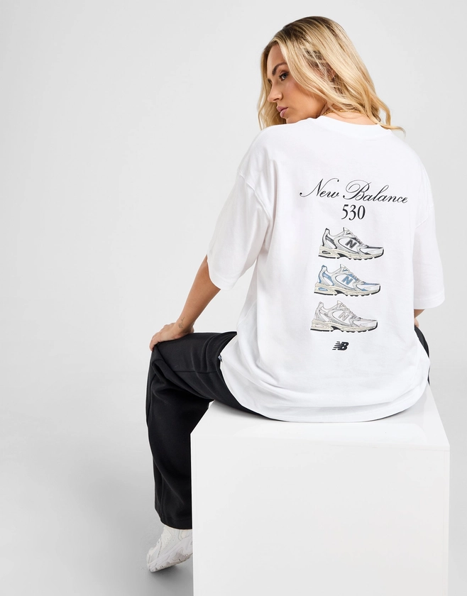 New Balance T-shirt 530 Femme Blanc- JD Sports France 