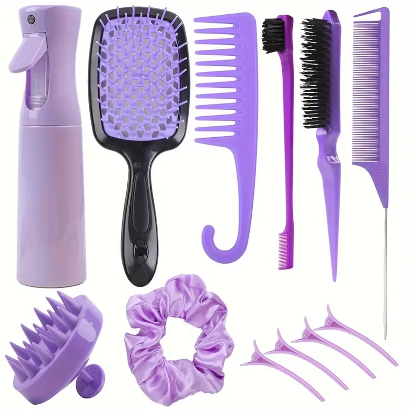 Hair Styling Tool Set Unisex Adult Enhancing Normal - Temu