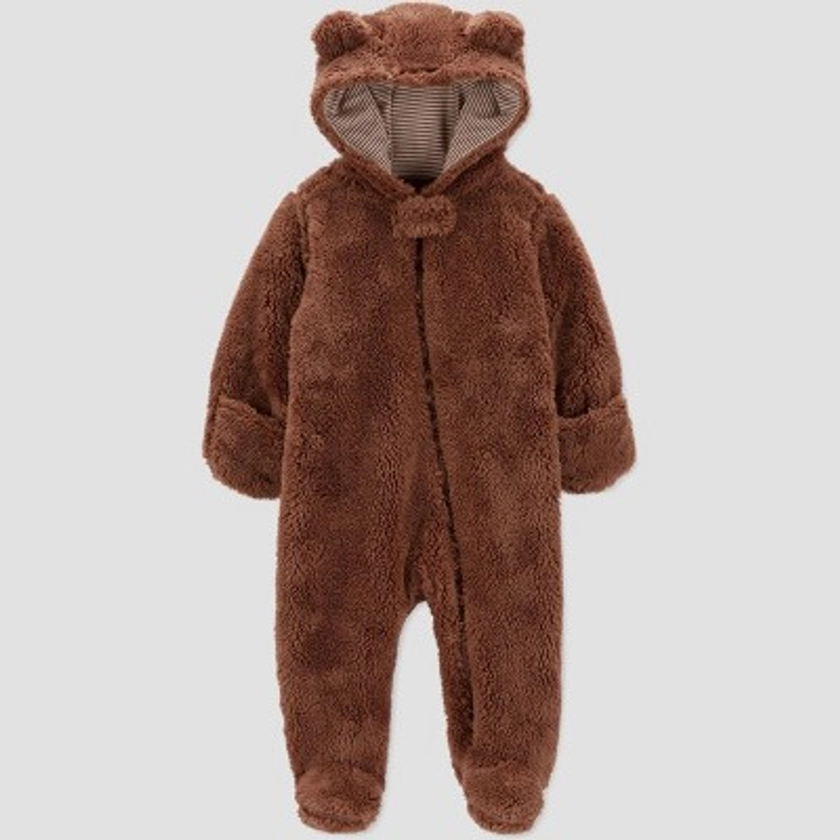 Carter's Just One You® Baby Boys' Jumpsuit - Brown 6M