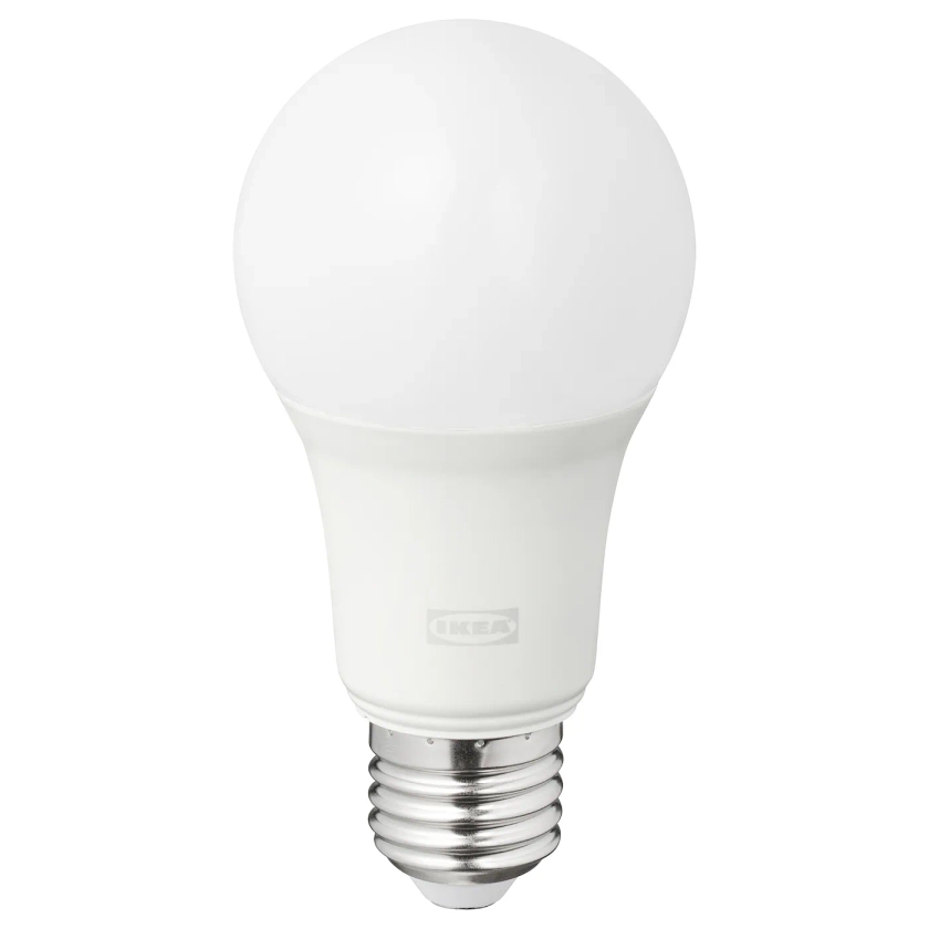 TRÅDFRI Ampoule LED E27 806 lumen, sans fil à variateur d'intensité spectre couleur et blanc/globe opalin - IKEA