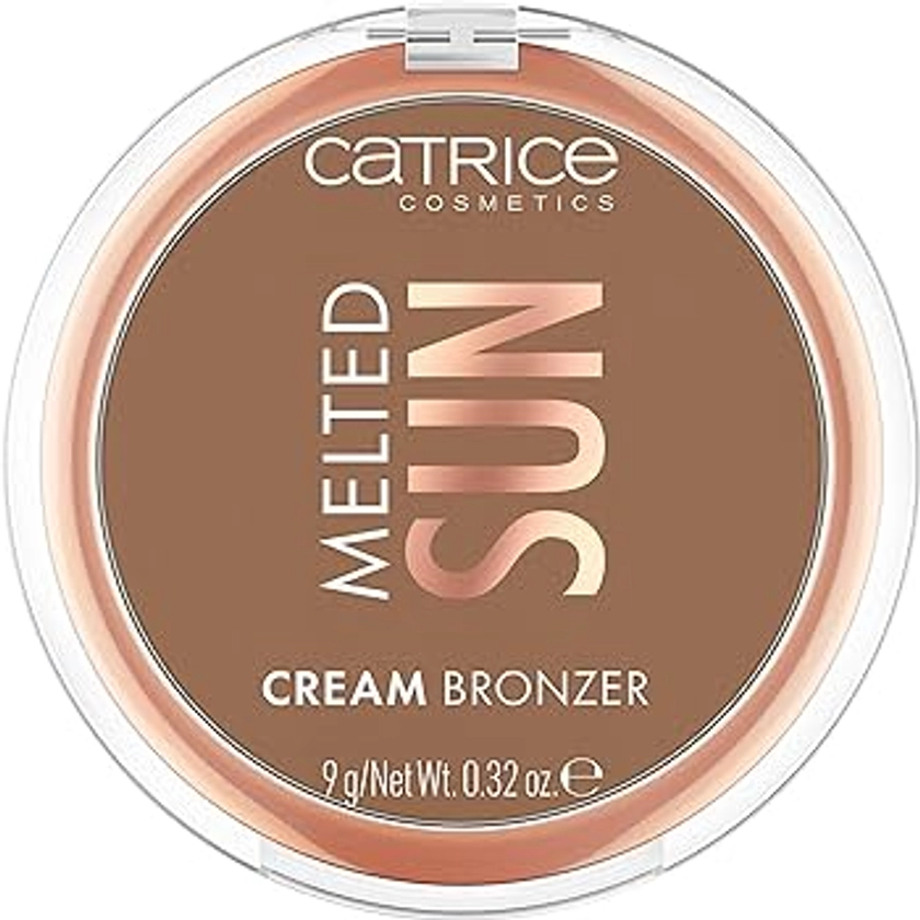 Catrice Melted Sun Cream Bronzer, Nr. 030, Braun, definierend, sofortiges Ergebnis, natürlich, matt, vegan, ölfrei, ohne Parfüm, ohne Alkohol, 1er Pack (9g)
