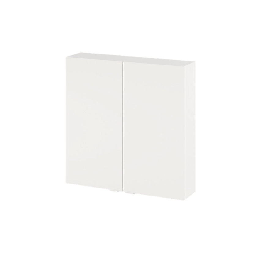 Armoire de salle de bains faible profondeur l.60 x H.60 x P.15 cm, blanc mat, Imandra | Castorama