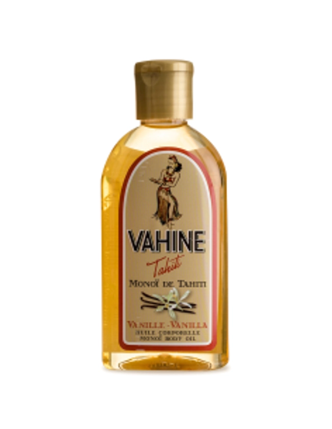 Kosteuttava Vartaloöljy, Vaniljan Tuoksuinen - Vahine Monoi Vanille 125Ml