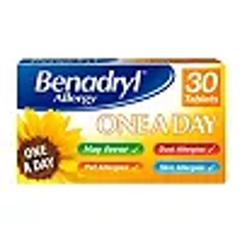 Benadryl Allergy One-a-day 10mg - 30 tablets - Boots