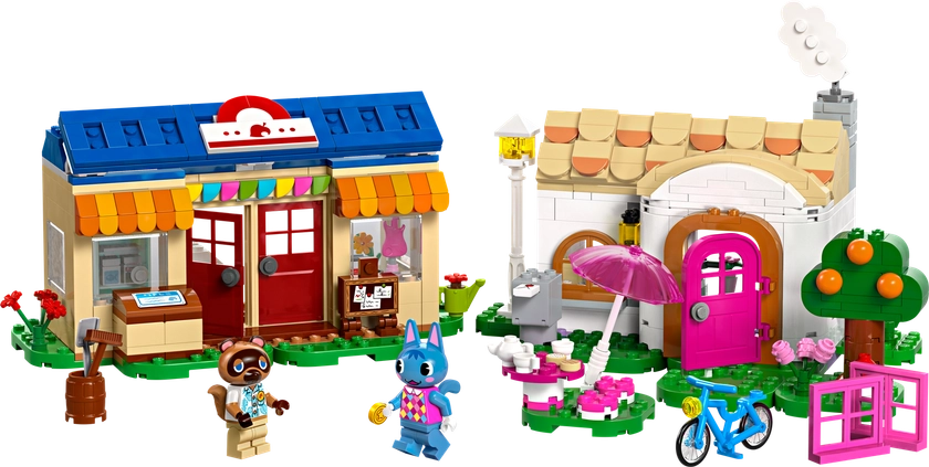 Boutique Nook et maison de Rosie 77050 | Animal Crossing™ | Boutique LEGO® officielle FR 