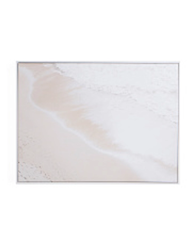 Beige Tide Framed Canvas Wall Decor | Wall Art | T.J.Maxx