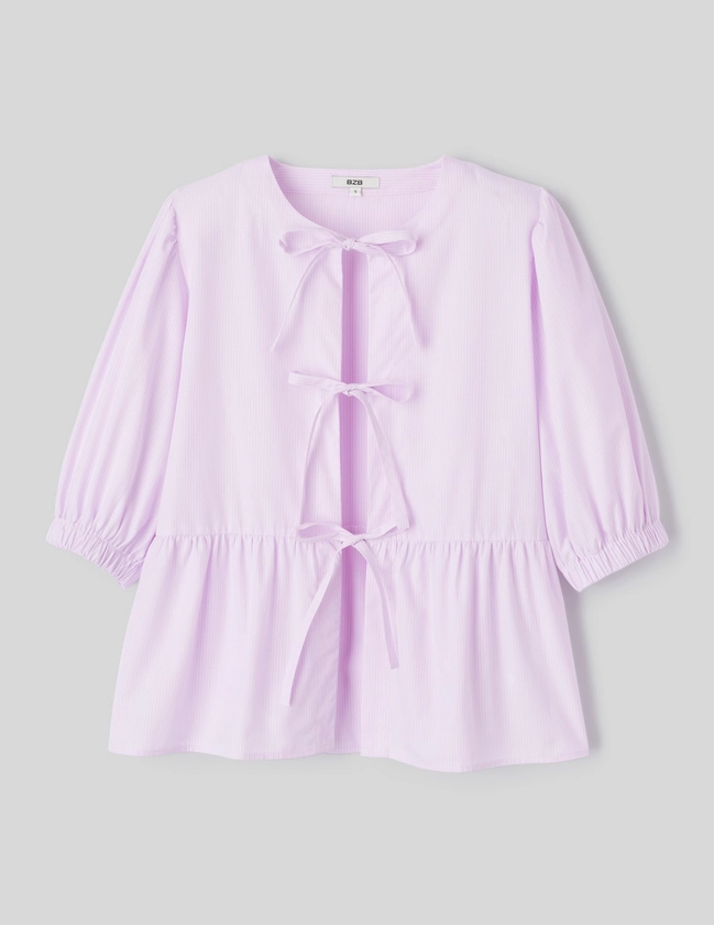 Blouse à nouer