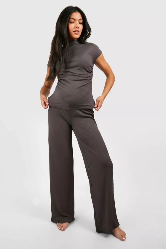 Maternity Textured Loungewear Set