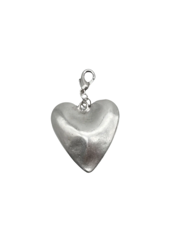 Heart Charm Silver