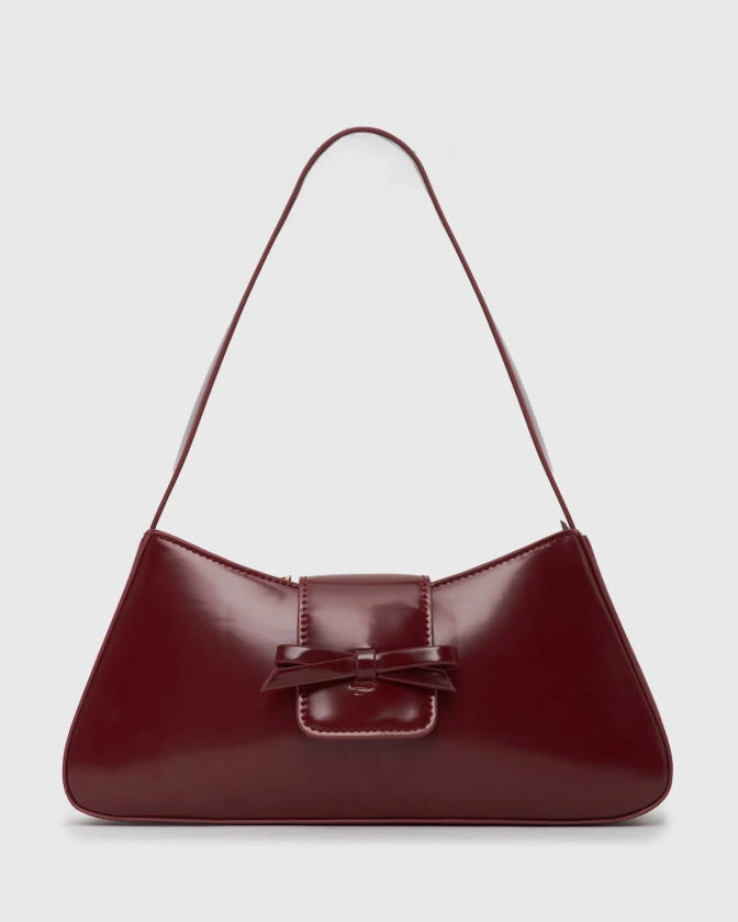 Buy VIENNA Bow Baguette Bag by Betts online - Betts