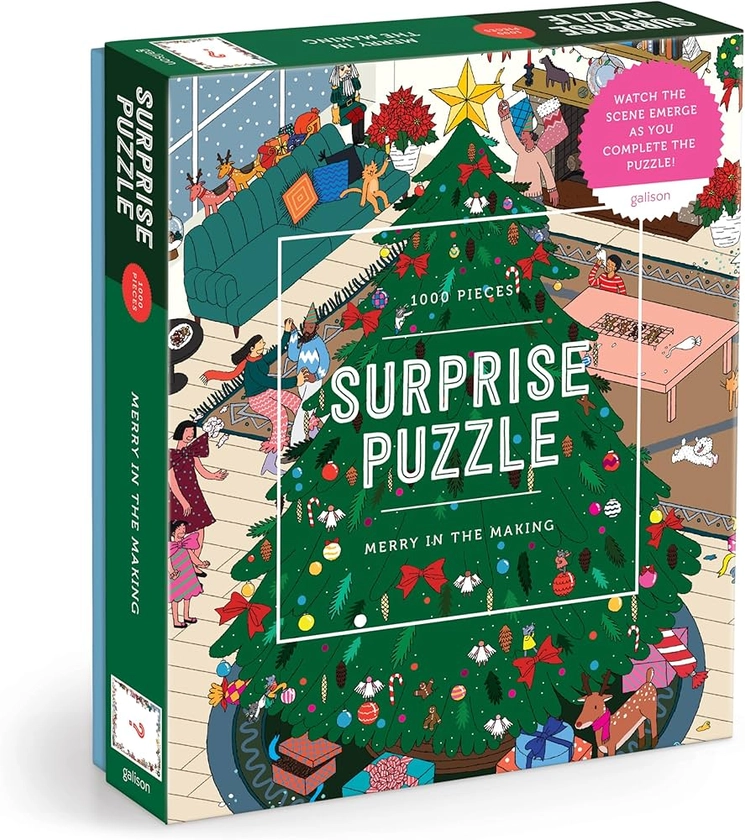 Christmas Surprise 1000 Piece Foil Puzzle