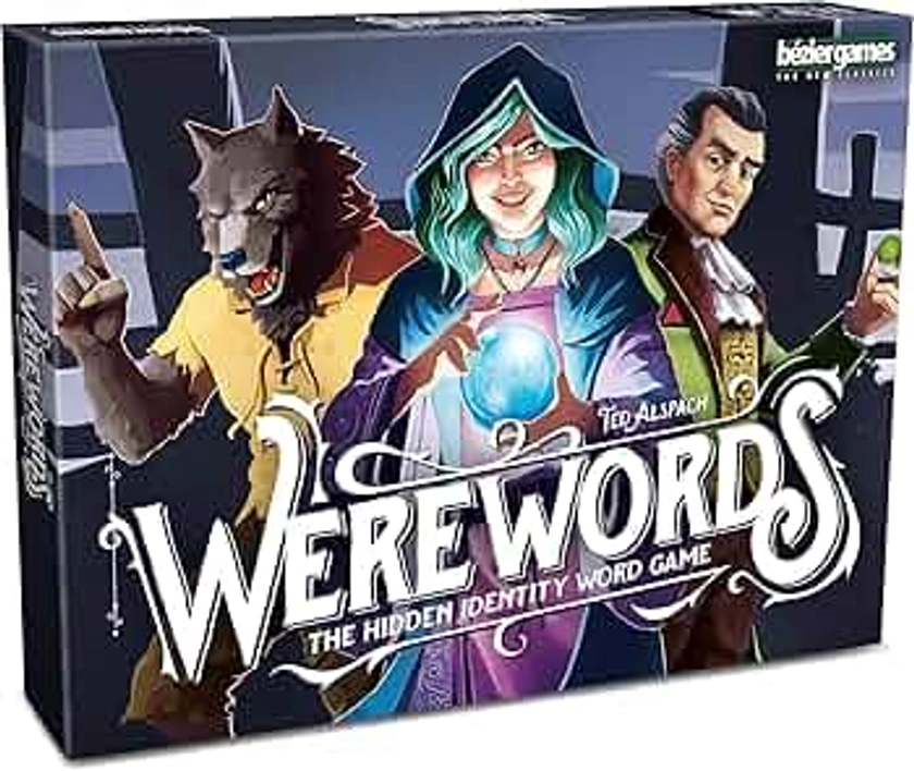 Bezier Games | Werewords | Card Game | Ages 8+ | 4-10 Players | 10 Minutes Playing Time