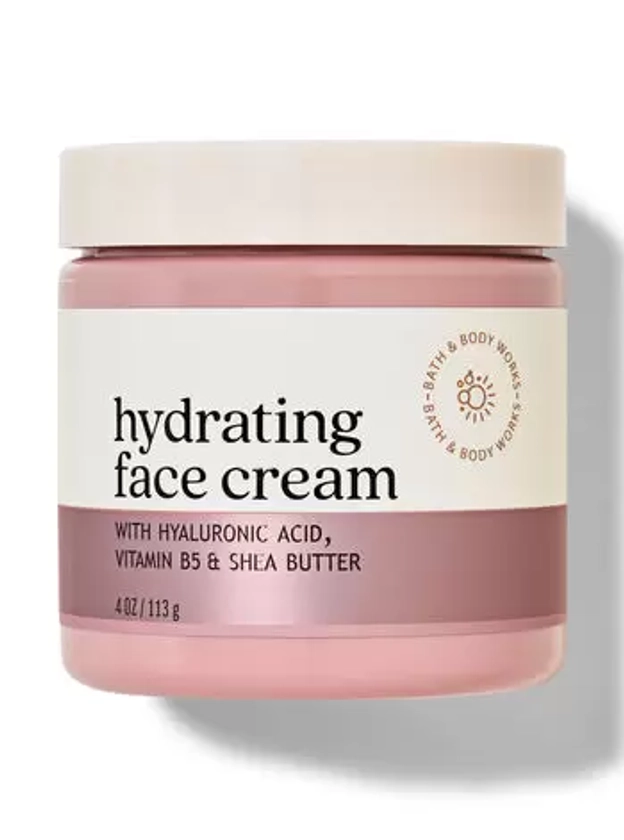 Hydrating Face Cream

With Hyaluronic Acid + Vitamin B5 + Shea Butter