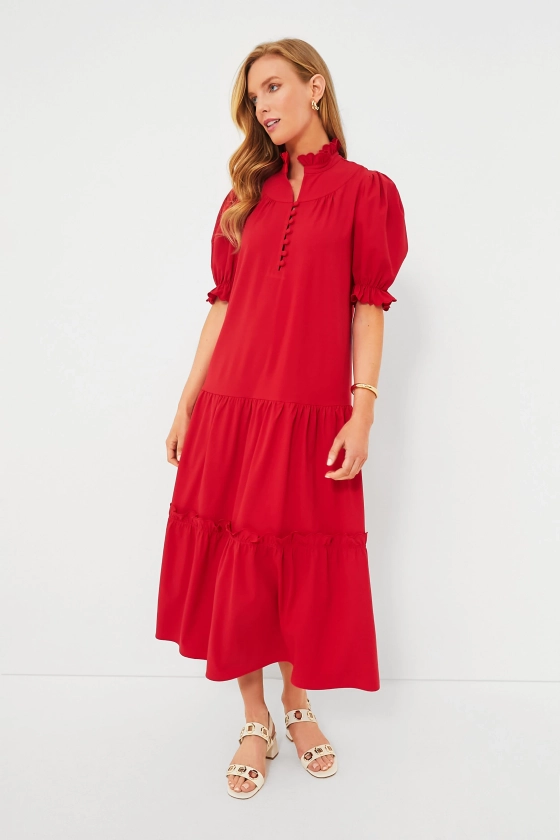 Red Selena Maxi Dress | Pomander Place