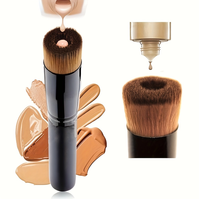 Foundation Brush Brush Makeup Brush Blending Liquid - Temu