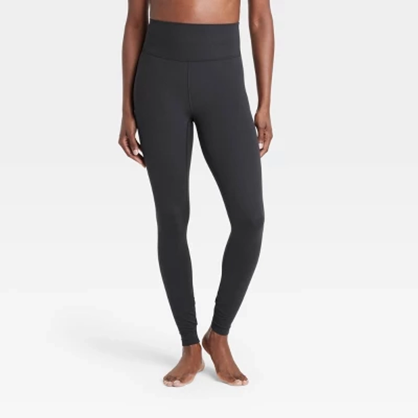 Women's Everyday Soft Ultra High-Rise Leggings - All In Motion™ Black M