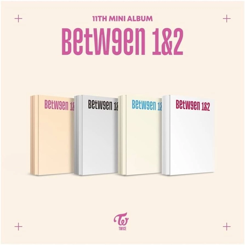 Amazon.com: Dreamus TWICE - BETWEEN 1&2 11th Mini Album+Pre-Order Benefit+Folded Poster (Cryptography ver.), JYPK1452: Posters & Prints