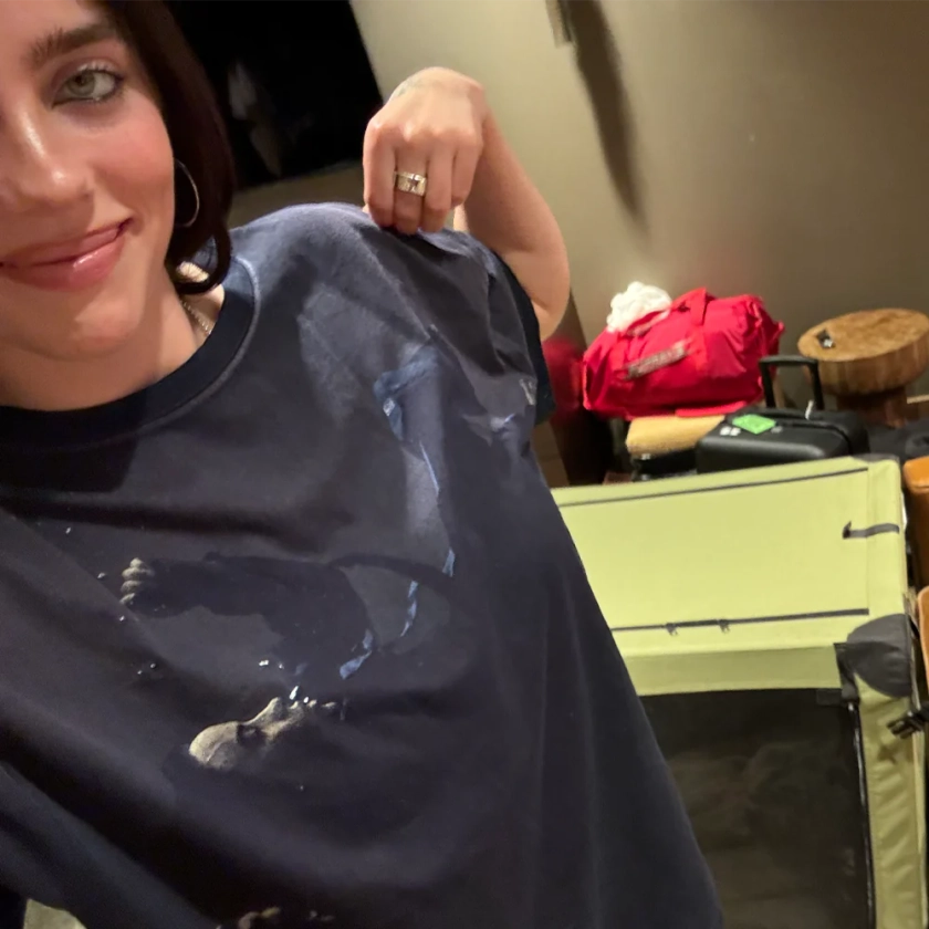 All-Over Cover T-Shirt - Store Billie Eilish