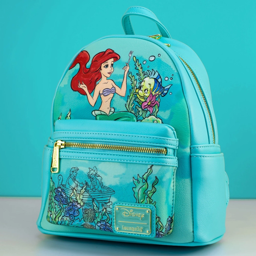 Loungefly x Disney The Little Mermaid Underwater Mini Backpack