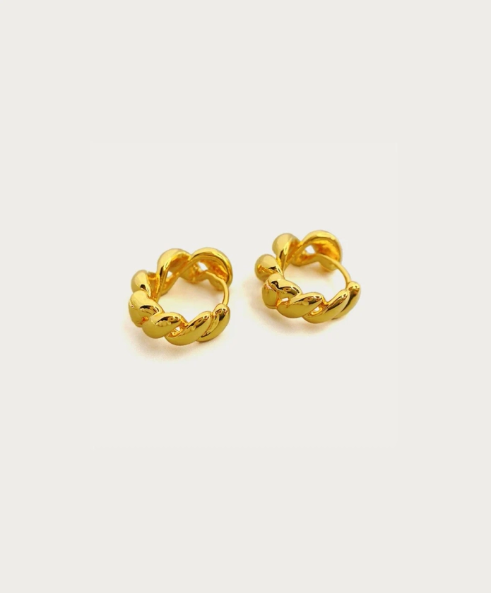 Fernanda Hoop Earrings | En Route Jewelry | En Route Jewelry