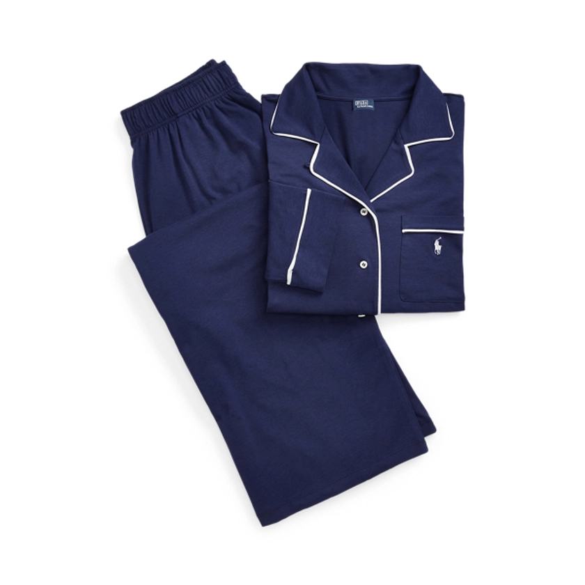 Pyjama à manches longues en jersey pour Women | Ralph Lauren® FR
