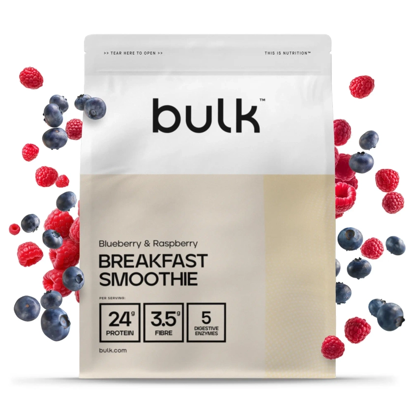 Smoothie petit déjeuner Formulation complète | Bulk™ France