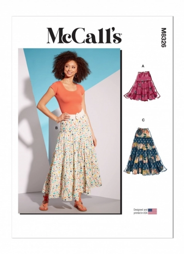 McCalls Paper Sewing Pattern 8326 | 1274910 | Minerva