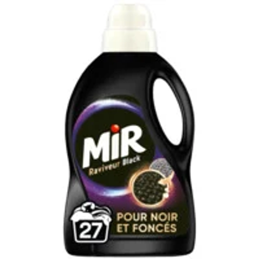 Lessive Liquide Raviveur Noir Et Foncés MIR : le bidon de 1,485L à Prix Carrefour