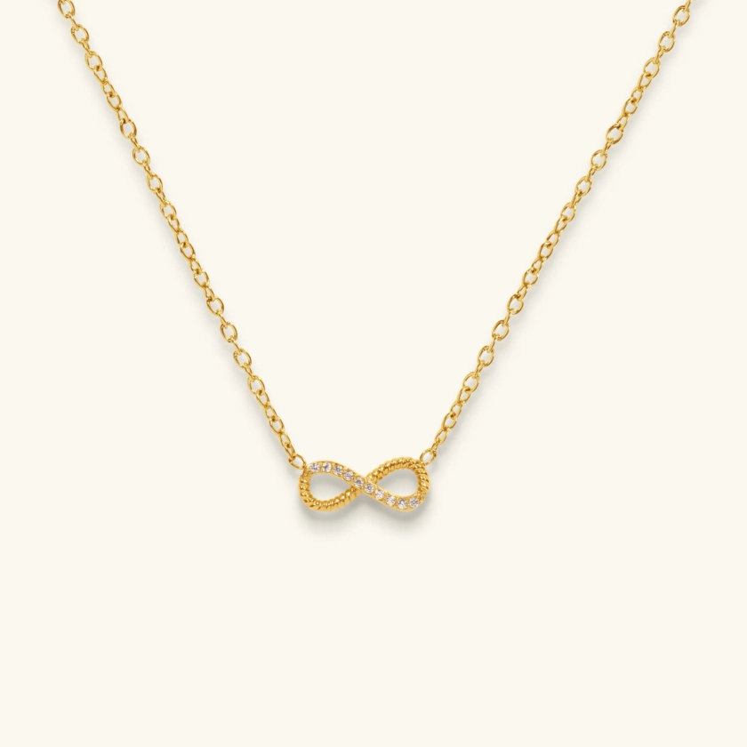 Infinity Necklace - 18K Gold Plated