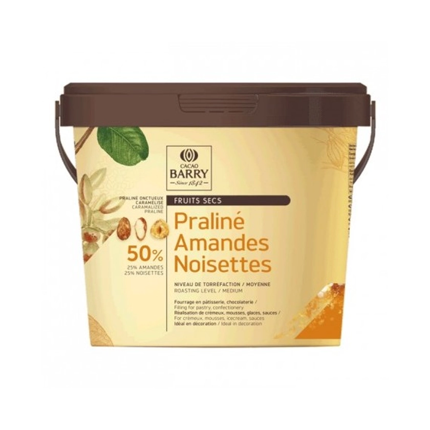 Praliné amande noisette pot de 1 kg Barry