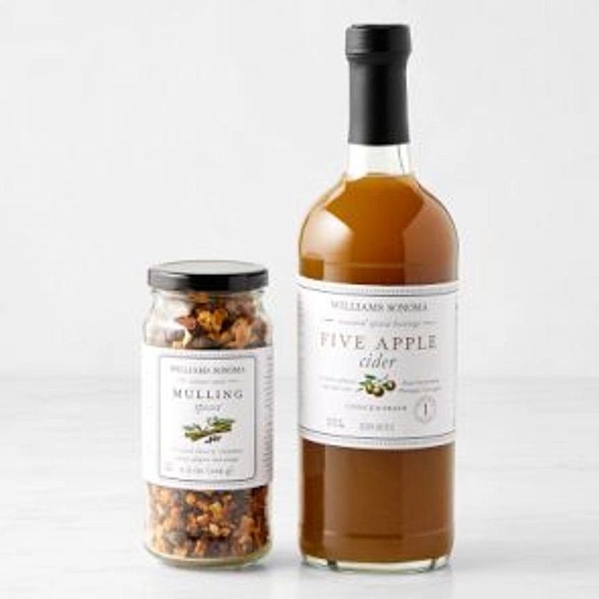 Williams Sonoma Five Apple Cider Concentrate & Mulling Spices