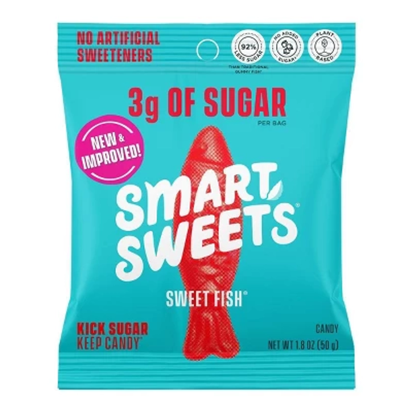 SmartSweets Sweet Fish Soft and Chewy Candy - 1.8oz