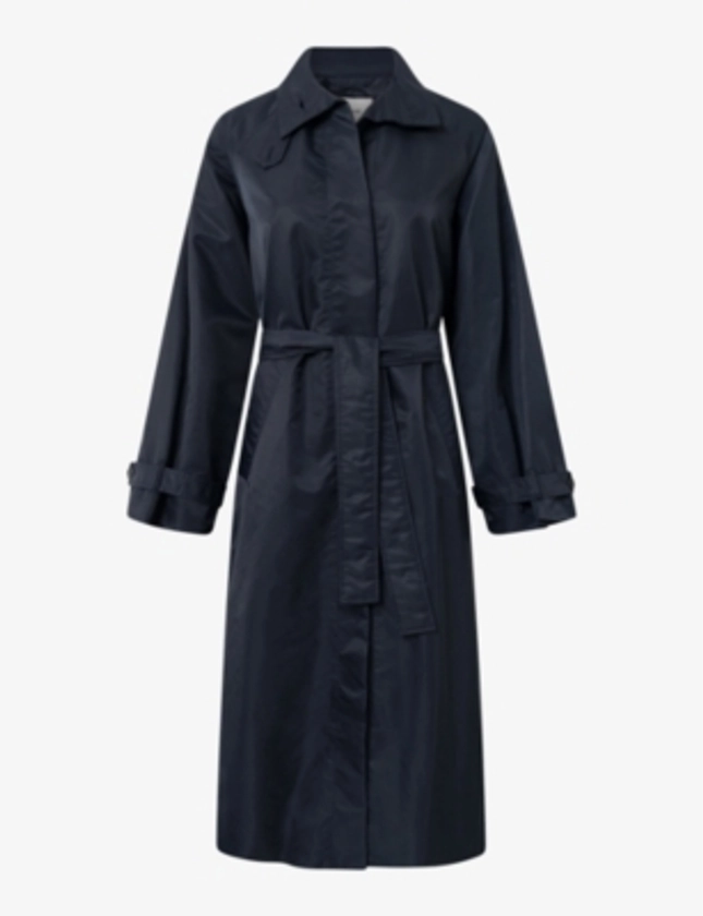 Kimora oversized woven coat