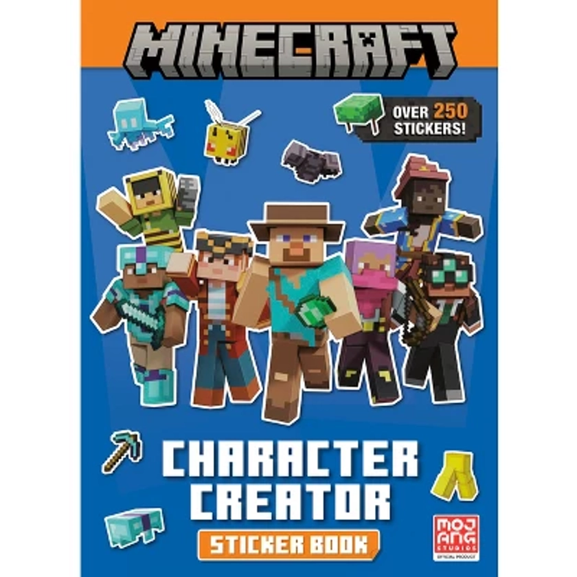 Minecraft Character Creator Sticker Book (Minecraft) - by Random House (Paperback)