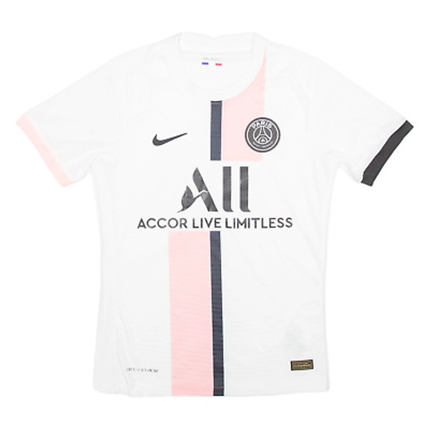 NIKE Paris Saint-Germain Mens Football Shirt Jersey White S | eBay