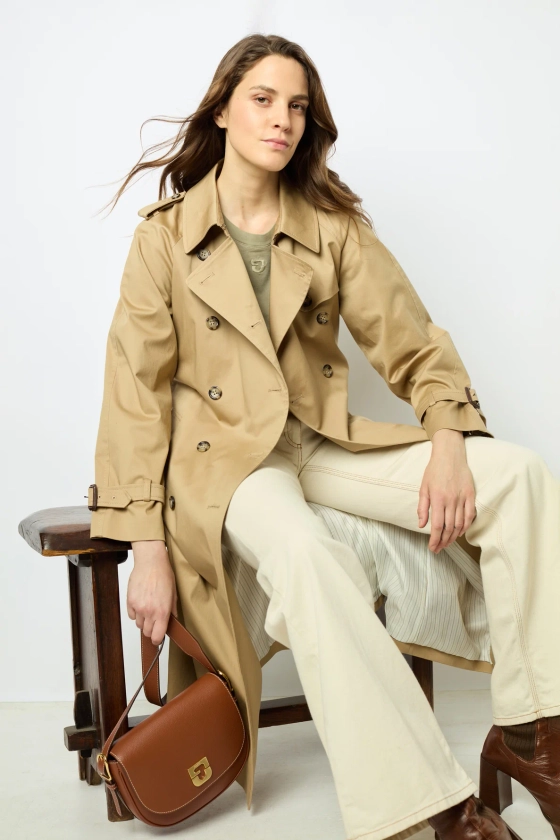 Trench long beige - SERGE | Gerard Darel