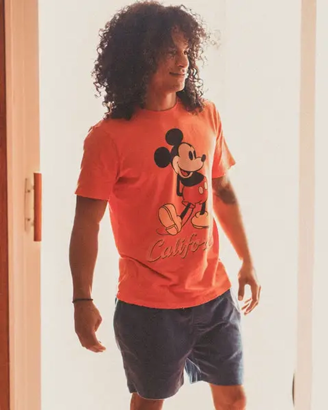 Mickey California Crew Vintage Tee