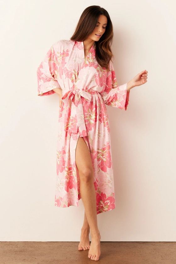 Vera Midi Robe | Dahlia