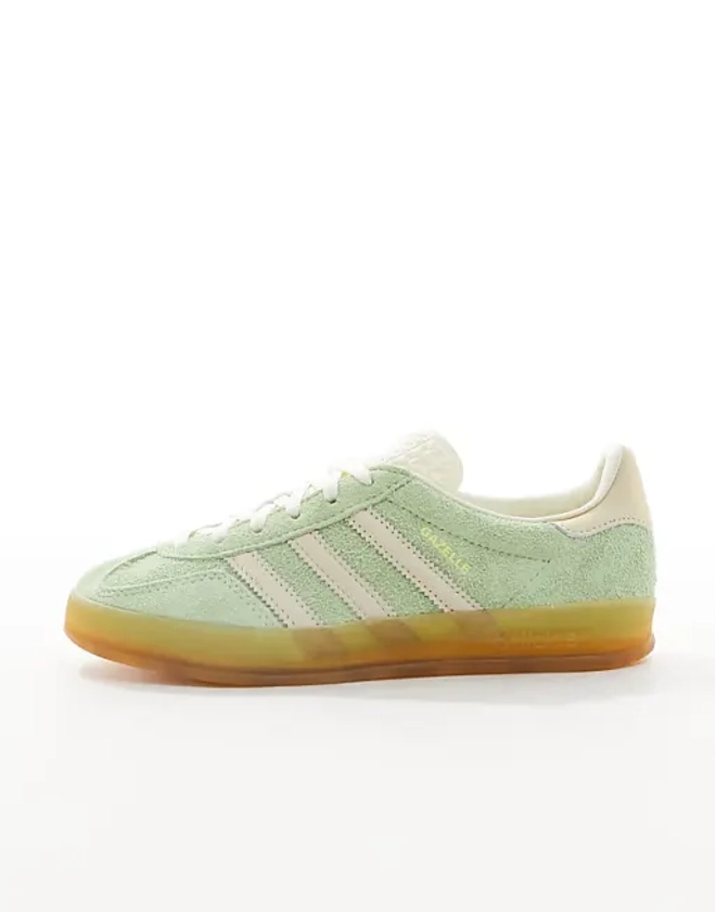 adidas Originals - Gazelle Indoor - Baskets - Vert citron et jaune