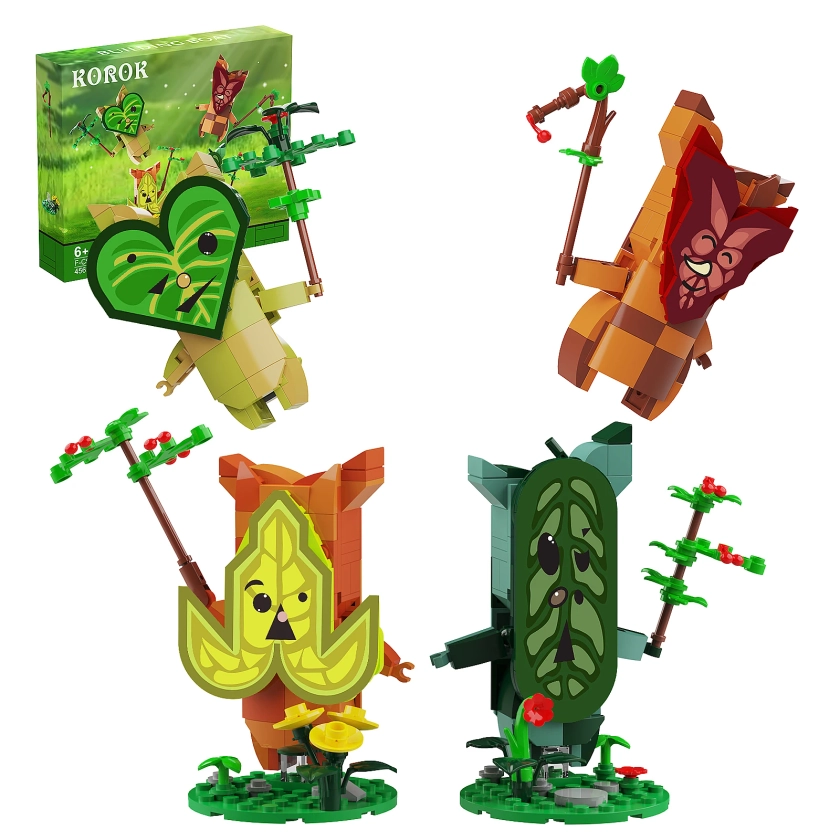 Ensemble de blocs de construction Botw Korok pour enfants, nouveaux blocs de construction DMoc Yahaha, super figurines d'action, jouet pour enfants, cadeau pour adultes - AliExpress