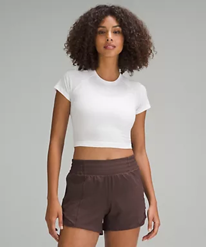 Swiftly Tech Cropped Short-Sleeve Shirt 2.0 | Women's Short Sleeve Shirts & Tee's | lululemon