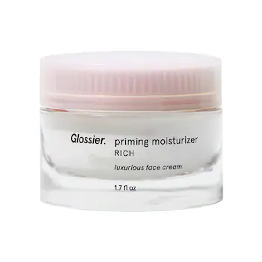 Priming Moisturizer Rich Face Cream with Ceramides - Glossier | Sephora