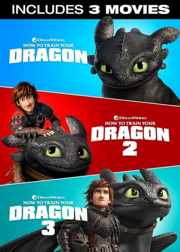 How To Train Your Dragon: 3-Movie Collection (DVD Set) [DVD]