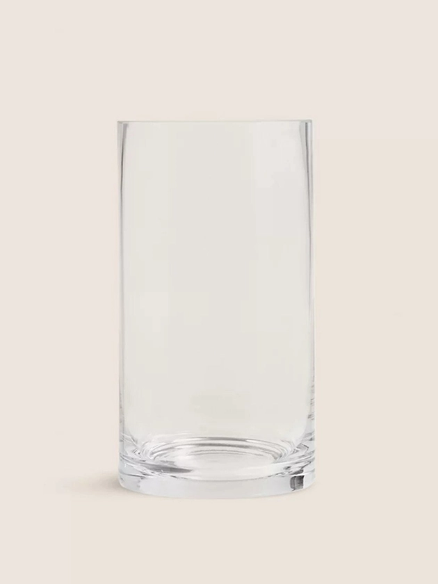 Marks & Spencer Transparent Glass Vase